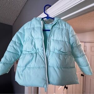 Wonder Nation Aqua Puffer Jacket